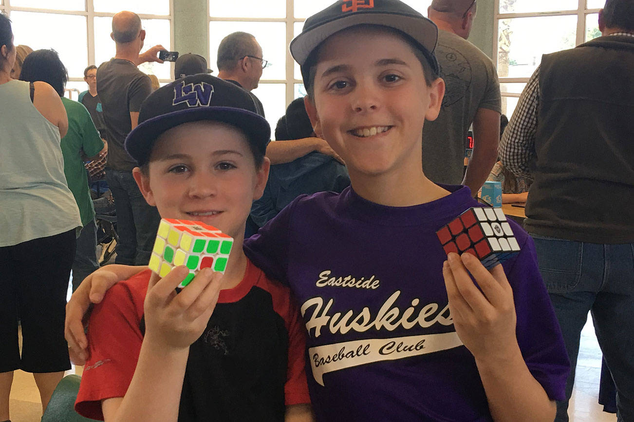 Kirkland kids take part in international Rubik's Cube competition - Kirkland Reporter