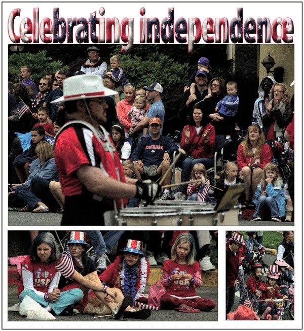 Thousands of people packed downtown Kirkland on Sunday for the annual Fourth of July parade. The festivities also included the Rotary’s Duck Dash and a fireworks display later in the evening.