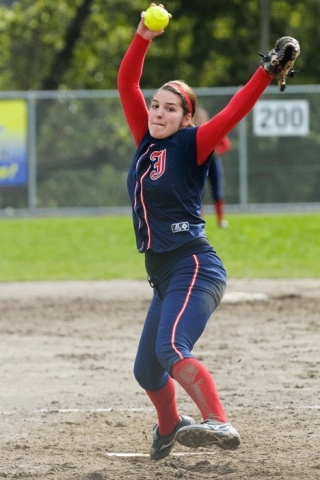 Kylie Sparks lead the Juanita girls softball team this season.