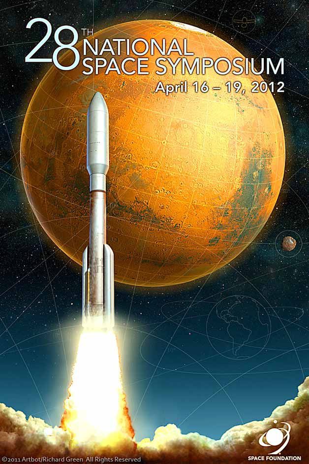 Kirkland artist Richard Green has designed the poster art for the 28th National Space Symposium.