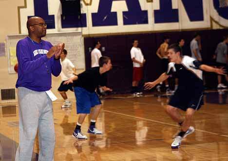 New Lake Washington boys basketball head coach Barry Johnson grew up on Rose Hill and takes his role with the Kangs personally.