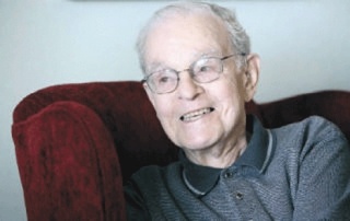 Chuck Morgan at his Kirkland home.