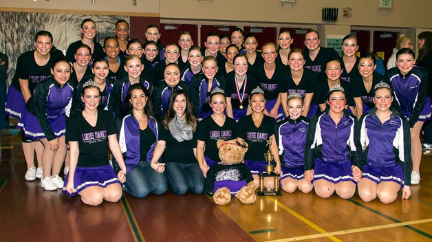 The Lake Washington High School dance team will compete at districts March 15.