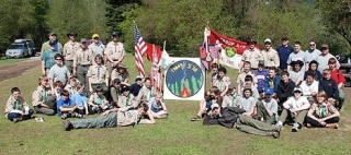 Kirkland's Boy Scout Troop 570 helped to located a missing woman during a trip Saturday.