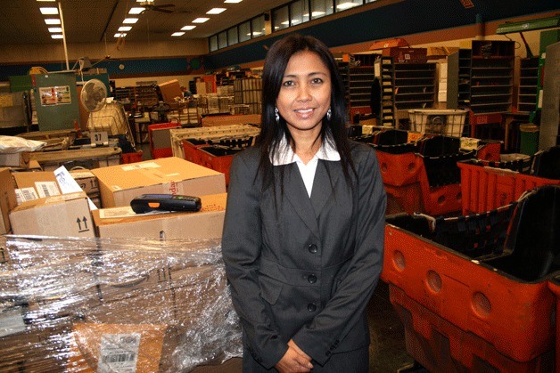 Kathy dela Cruz was sworn in as the Kirkland Post Office's new postmaster on Nov. 18.