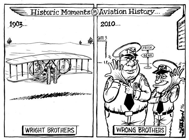 Historic moments in aviation history.