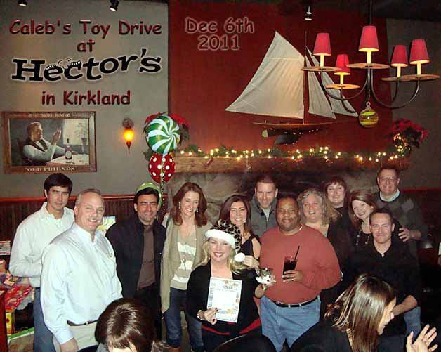 Hector's in Kirkland recently hosted a toy drive to benefit kids at Mary Bridge Children's Hospital.