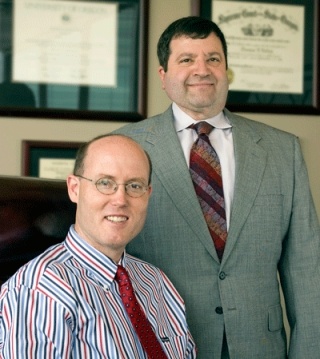 Dennis Brislawn (right) and Thomas Lofton recently received top honors.