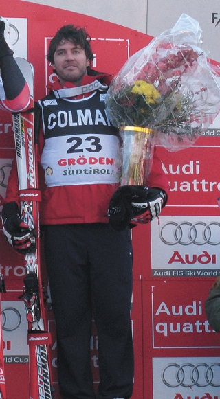 Local World Cup and two-time Olympic downhill skier Scott Macartney.