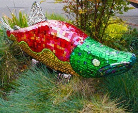 A fish designed by Don Rothwell.