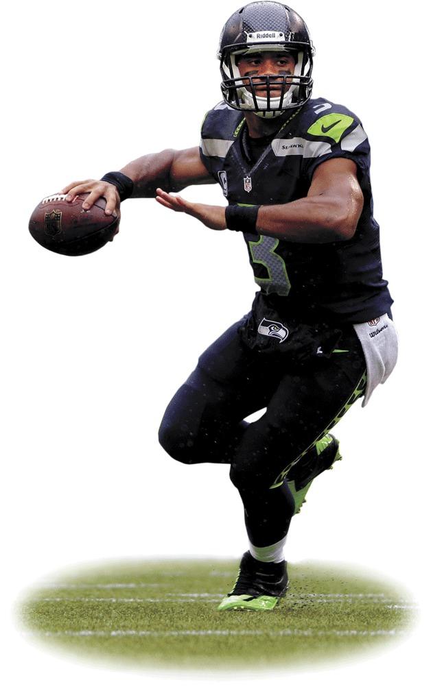 Seahawks quarterback Russel Wilson