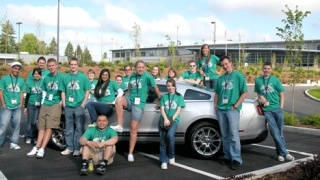 Bothell High School students participated in the Drive One 4 UR School event.