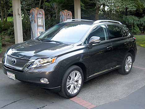 The 2010 Lexus RX 450h offers luxury and sustainability.