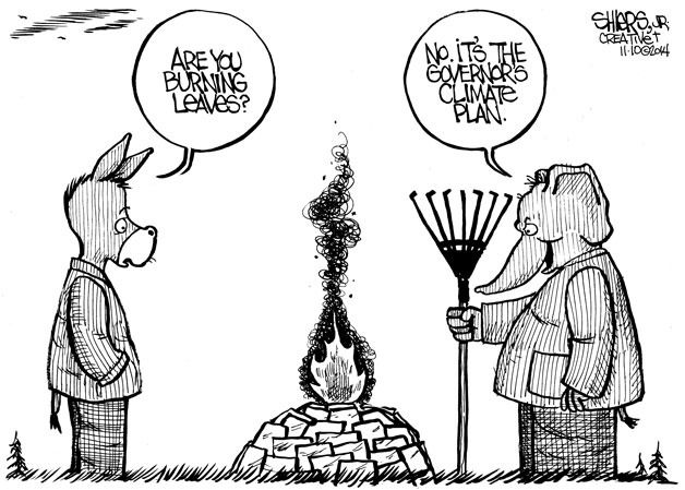 Are you burning leaves? | Cartoon for Nov. 11