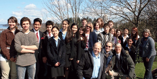 The International Community School Mock Trial Varsity Team recently placed fourth at the YMCA mock trial state competition in Olympia.