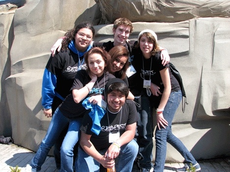 BEST High School  students recently participated in the Washington Prevention Youth Spring Forum as part of Youth Eastside Services violence prevention program. Back row: Mariana