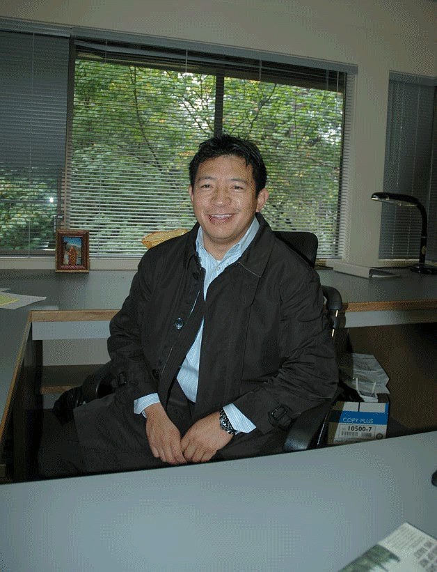Lobsang Dargey is the developer of the proposed Potala Village project.