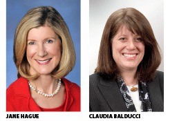 King County Councilmember Jane Hague will be challenged by Bellevue Mayor Claudia Balducci.