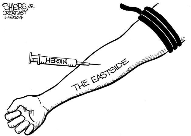 The Eastside's issues with heroin | Cartoon for Nov. 8