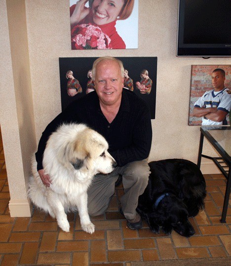 Bob Gassen in his studio
