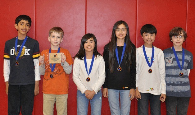 The Lakeview Coolcumber Club won first place at the statewide Destination Imagination Tournament held in Wenatchee on April 2. Team members include: Adam