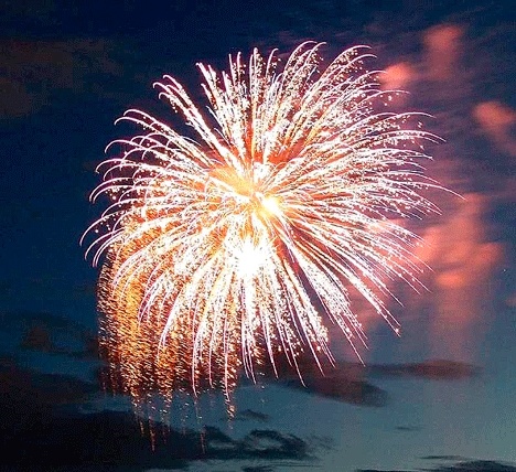 A view of Kirkland's fireworks in years past.