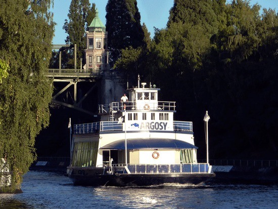The historic Argosy ferry boat MV Kirkland was damaged by a fire Aug. 28 and can not be salvaged.
