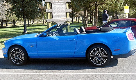 The Ford Mustang GT for 2010.