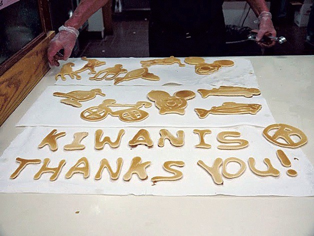 The Kiwanis Club of Kirkland sponsored their annual pancake breakfast at the Kirkland Community Center at Parkplace on May 25.