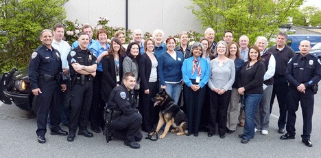 The Kirkland Citizen's Police Academy Class of 2010.