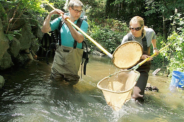 The Watershed Company’s fisheries biologists Greg Johnston