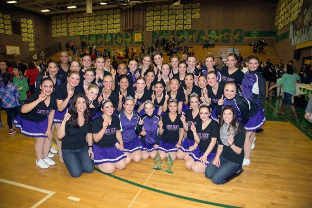 The Lake Washington High School Dance Team will compete at the state meet tomorrow.