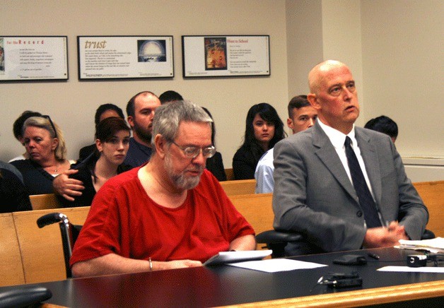 Clifford Everell Reed gives a prepared statement to the court during his sentencing hearing for the murder of Sandi Rae Johnson