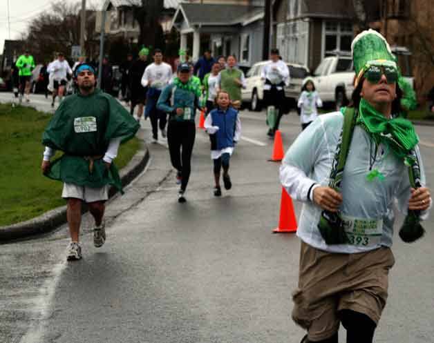 The 2014 Shamrock Run will be held in Kirkland on March 15.