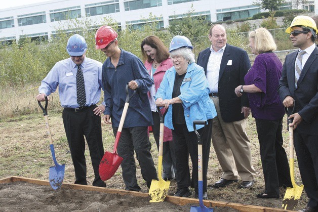 From left: City manager Kurt Triplett