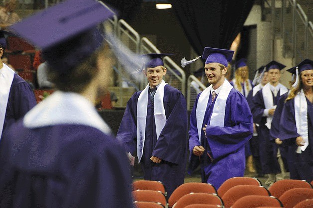 Lake Washington High School graduated 290 students during a commencement ceremony on June 17 at the Key Arena in Seattle.