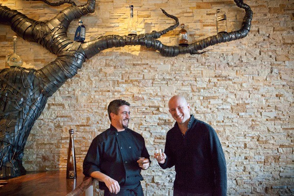 Executive Chef Chris Peterson (left) and Director of Operations Jason Harris will lead the Milagro Cantina team. The restaurant