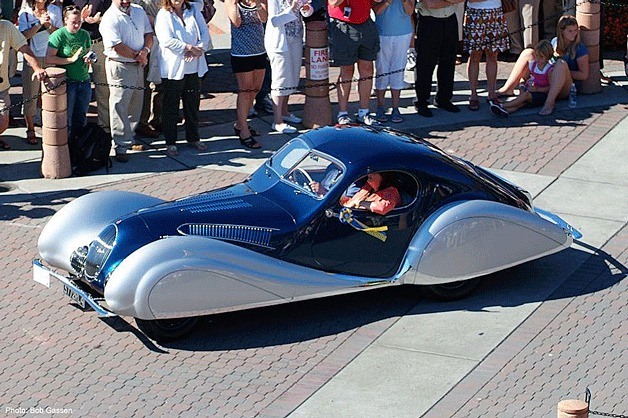 A featured car in last year's Kirkland Concours d'Elegance event that won a 'Best of Show' award.