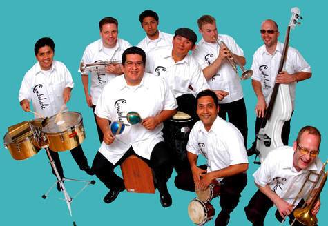 The Cambalache Salsa band appears Thursday evening at Kirkland's Marina Park