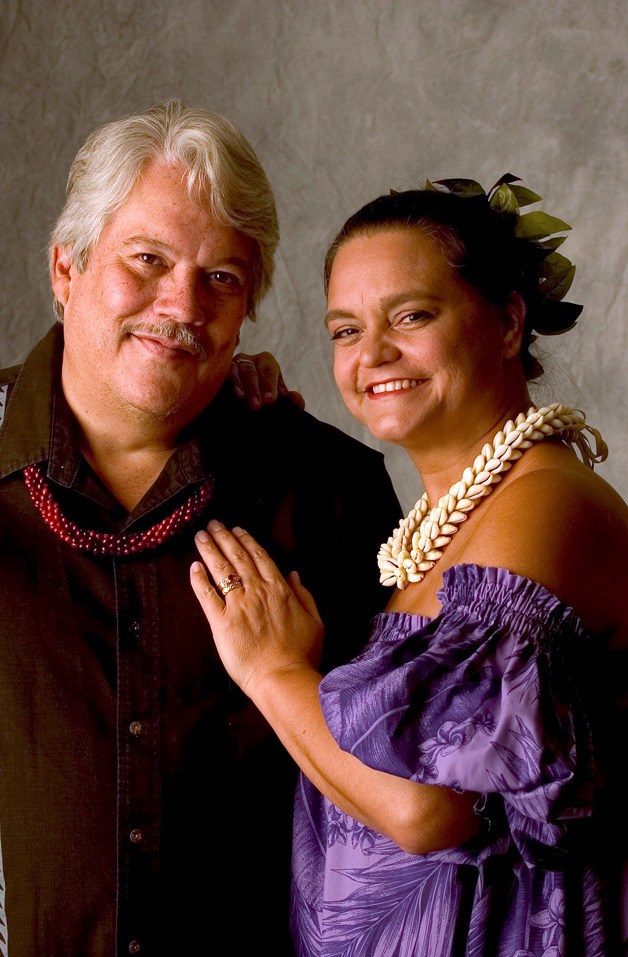 Guitarist and singer Keola Beamer and his partner Moanalani Beamer will present a night of traditional Hawaiian music and dance at the Kirkland Performance Center on March 29.