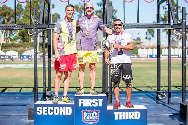 Kirkland firefighter Tom Clark placed second in his age group at the Crossfit Games in Los Angeles.