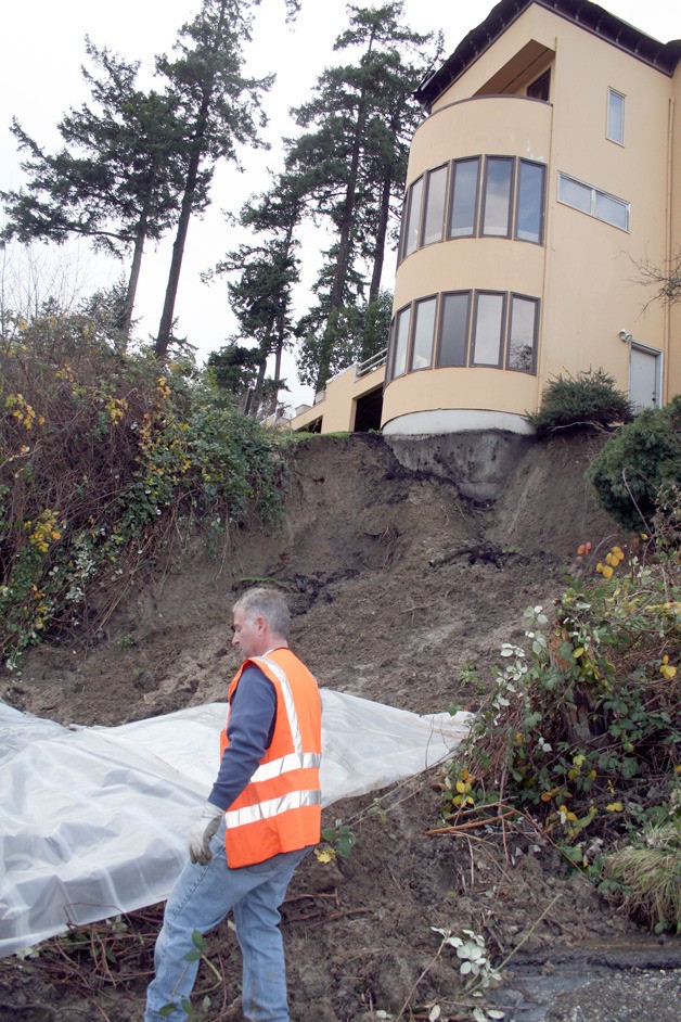 This slide in 2010 threatened multiple homes and an access road on Goat Hill in north Kirkland.