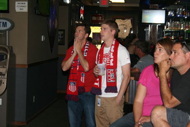 Many fans packed Kirkland area bars to watch the game