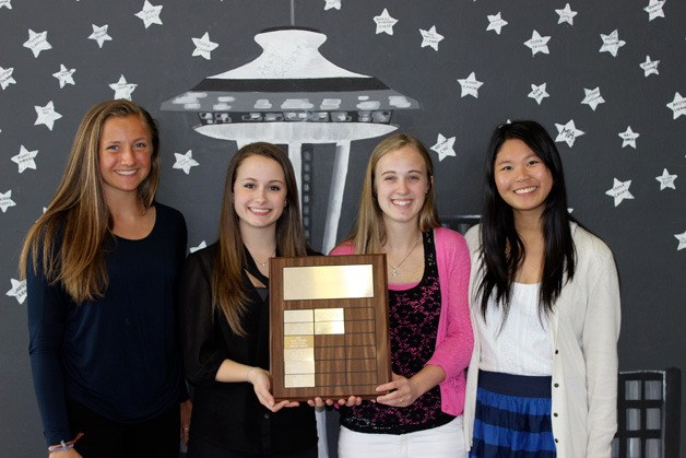 The Lake Washington High School PTSA  announced the four winners of the 2014 Sheeley Scholarship Award: Chloe Burns