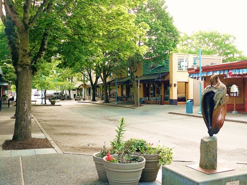 Improvements have already been made by the Cultural Council in downtown Kirkland on Park Lane between Main and Lake Streets