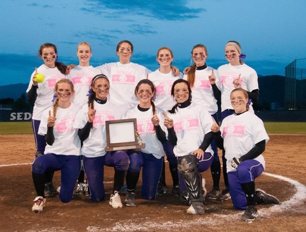 The Lake Washington High School girls fastpitch softball team won the district title on Saturday and will have the No. 1 seed from Sea-King at the state tournament.