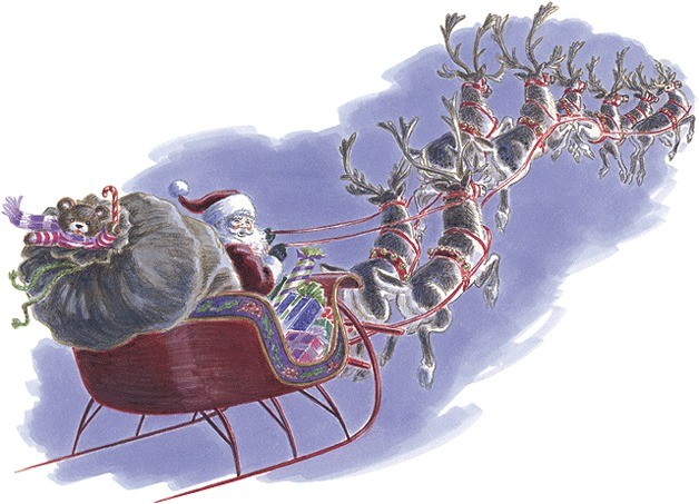 Santa and his reindeer leave Venezuela and are set to arrive in Kirkland soon.