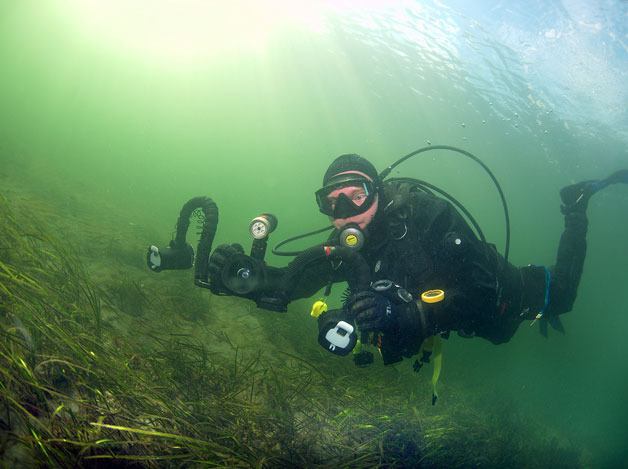 Kirkland resident Marek Skoczylas takes photos while in Puget Sound.