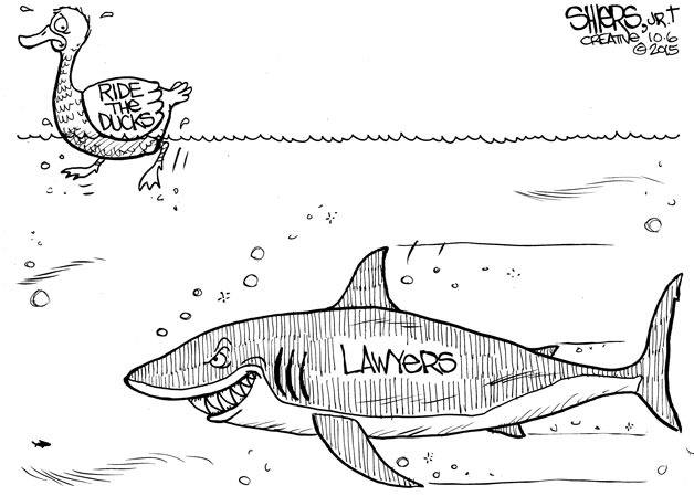 The lawyers are circling | Cartoon for Oct. 7