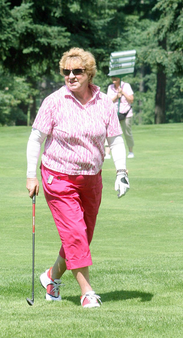 JoAnne Carner at Inglewood Country Club in Kenmore during 2012 as part of the LPGA Senior tour.